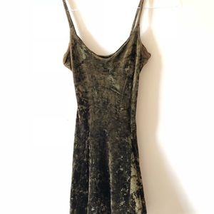 Betsey Johnson velvet mini skater dress